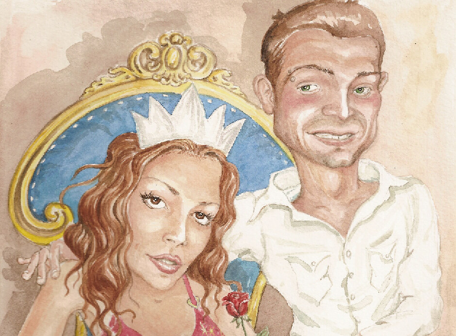 CARICATURA MATRIMONIO